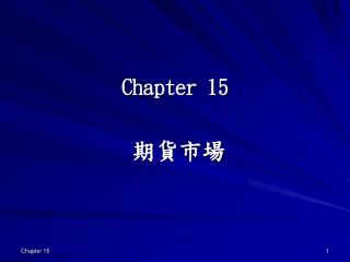 Chapter 15