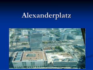 Alexanderplatz