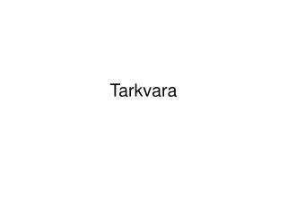 Tarkvara