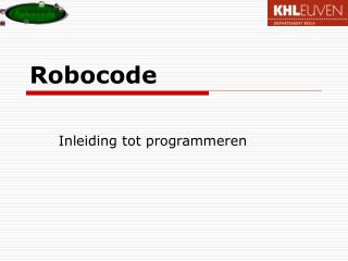 Robocode