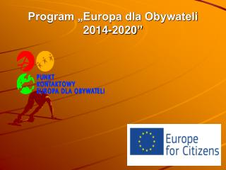 Program „Europa dla Obywateli 2014-2020”