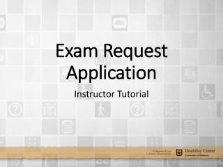 Exam Request Application