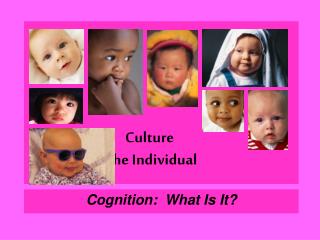 Culture and the Individual