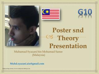 Muhamad Syazani bin Mohamad Sanee (Malaysia)