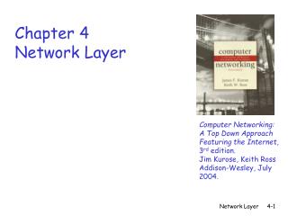 Chapter 4 Network Layer