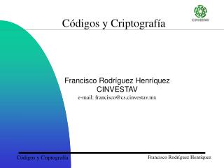 Códigos y Criptografía