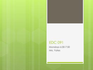 EDC 091