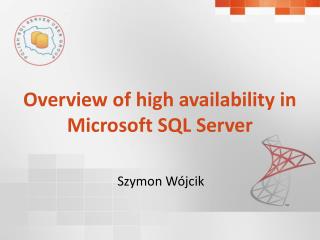 Overview of high availability in Microsoft SQL Server