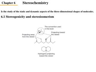 Stereochemistry