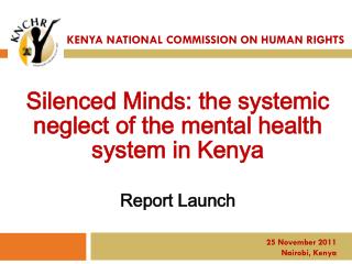 KENYA NATIONAL COMMISSION ON HUMAN RIGHTS