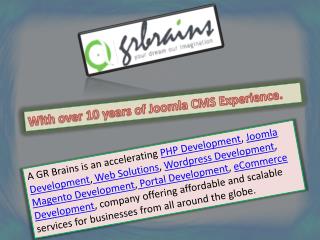 Modern CMS Solutions With Cost Effect Manner With Joomla