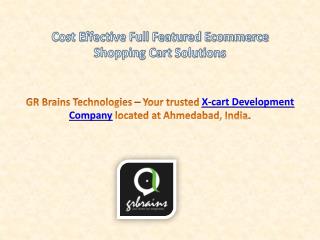 Cost Effective Full Featured Ecommerce Shopping Cart Solutio
