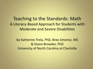 Why Teach Math?
