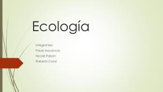 Ecología