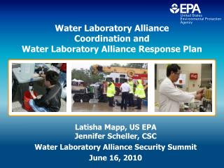 Water Laboratory Alliance Coordination and Water Laboratory Alliance Response Plan