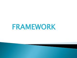 FRAMEWORK