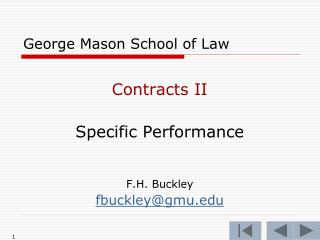 George Mason School of Law