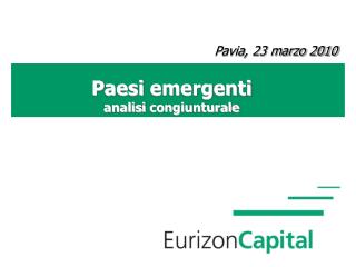 Paesi emergenti analisi congiunturale