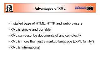 Advantages of XML