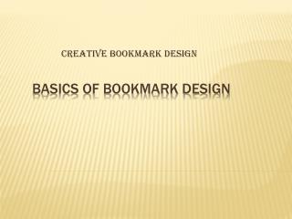 Bookmark Design