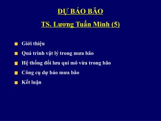 DỰ BÁO BÃO TS. Lương Tuấn Minh (5)