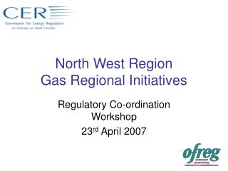 North West Region Gas Regional Initiatives