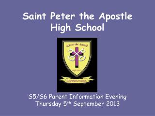 Saint Peter the Apostle High School