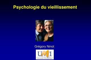 Psychologie du vieillissement