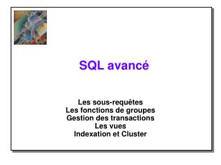 SQL avancé