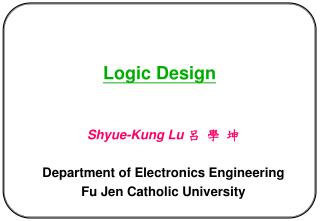 Logic Design