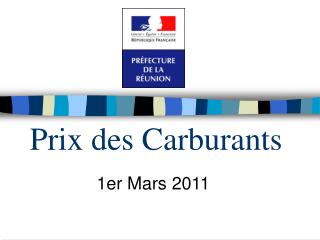 Prix des Carburants