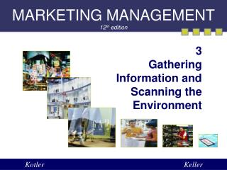 MARKETING MANAGEMENT 12 th edition
