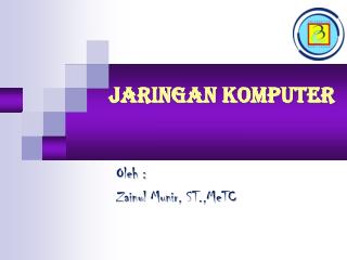 JARINGAN KOMPUTER