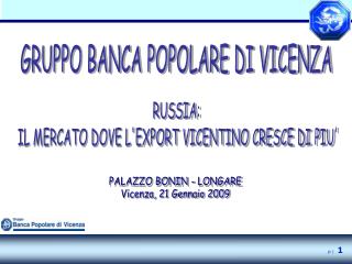 GRUPPO BANCA POPOLARE DI VICENZA