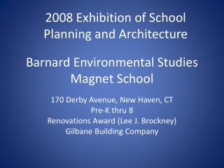 Barnard Environmental Studies Magnet School