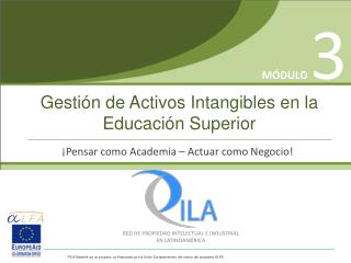 Gestión de Activos Intangibles en la Educación Superior