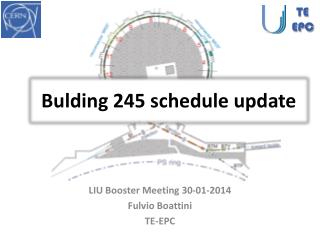 Bulding 245 schedule update