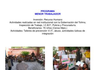 PROGRAMA_MENOR_TRABAJADOR