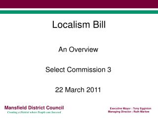 Localism Bill