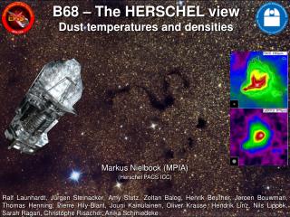 B68 – The HERSCHEL view Dust temperatures and densities