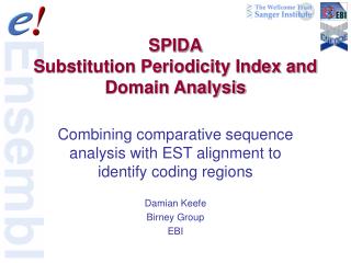 SPIDA Substitution Periodicity Index and Domain Analysis