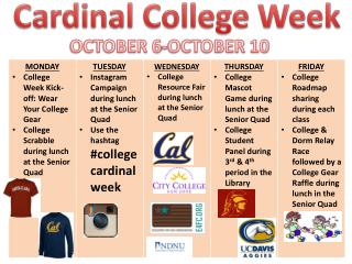 Cardinal College Week