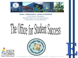 The Office for Student Success