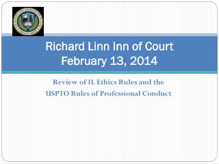 Richard Linn Inn of Court February 13, 2014