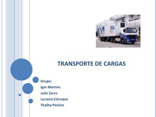 TRANSPORTE DE CARGAS