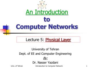 An Introduction to Computer Networks