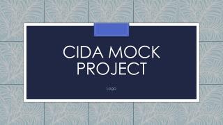 CIDA Mock Project