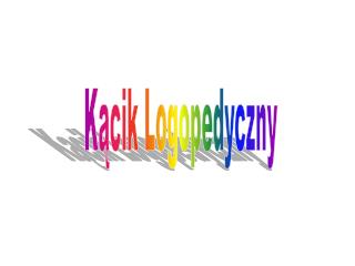 Kącik Logopedyczny