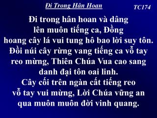 Ði Trong Hân Hoan