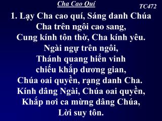 Cha Cao Quí
